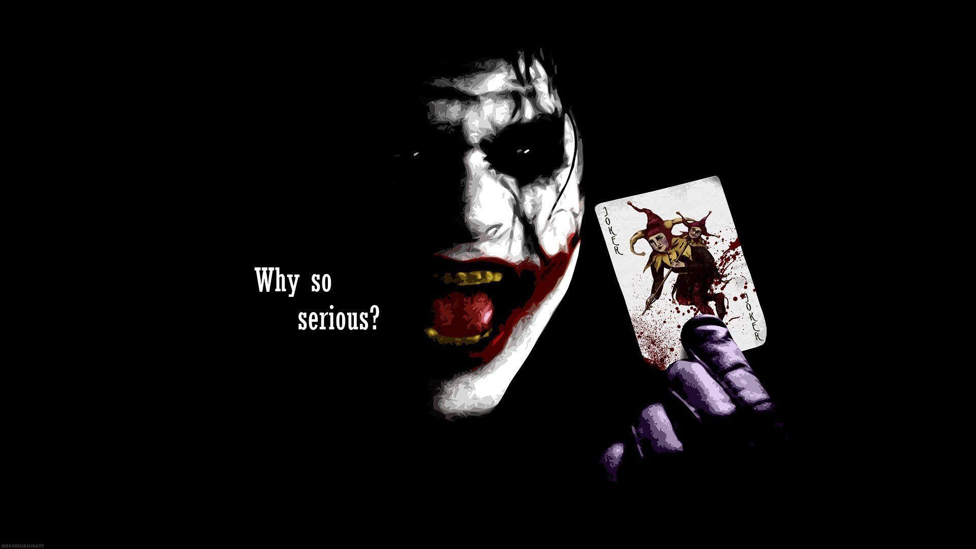 Download Batman The Dark Knight Joker Blood Playing Card Black