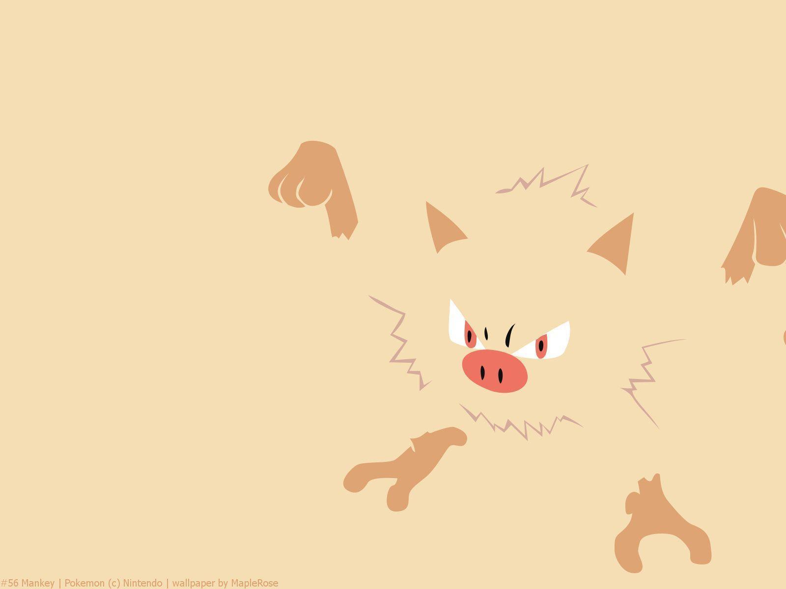 Mankey Pokemon Wallpaper