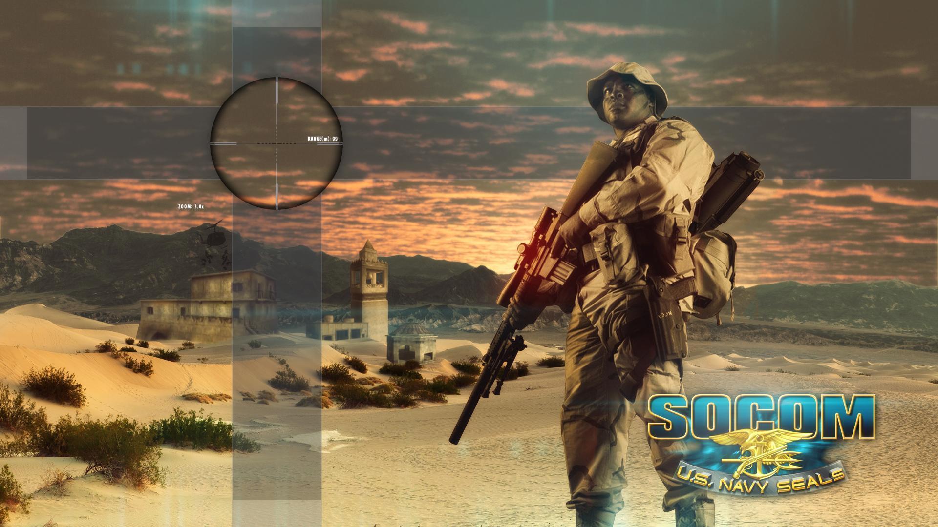 SOCOM 1 & 2 Wallpaper (PS3 PC)