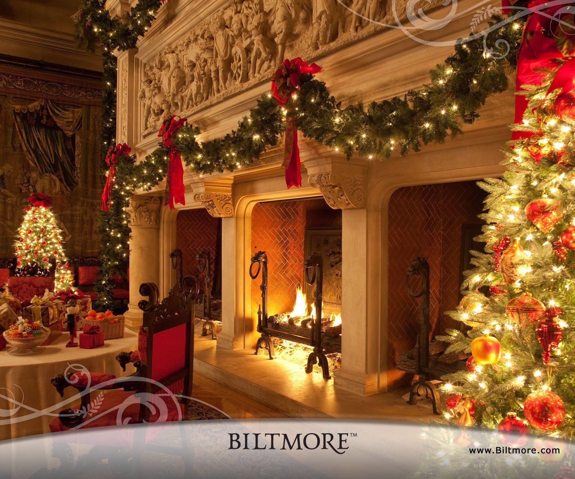 HD Biltmore Christmas Wallpaper