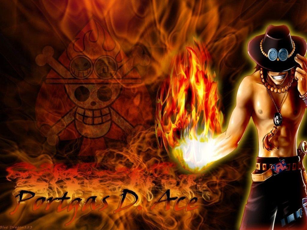 One Piece  Fire Fist Portgas D Ace HD wallpaper download