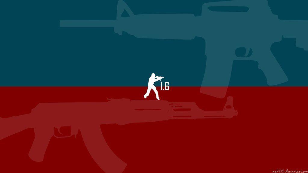 DeviantArt: More Like Counter strike 1.6 minimalistic wallpapers by