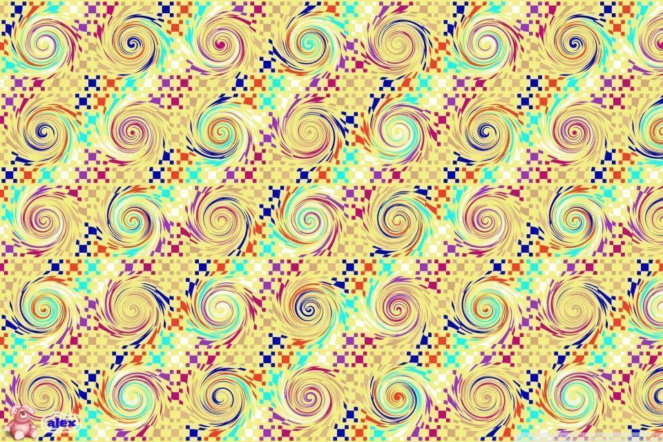 Artistic Swirl Pattern Wallpaper High Resolution Image