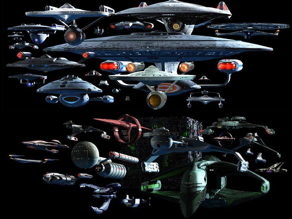 Star Trek All Ships Wallpapers Collection