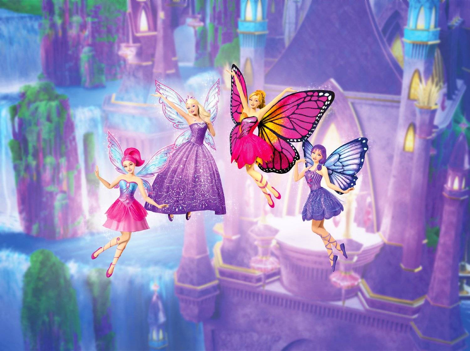 Barbie: Mariposa and the Fairy Princess Wallpaper 3 - ♥Barbie