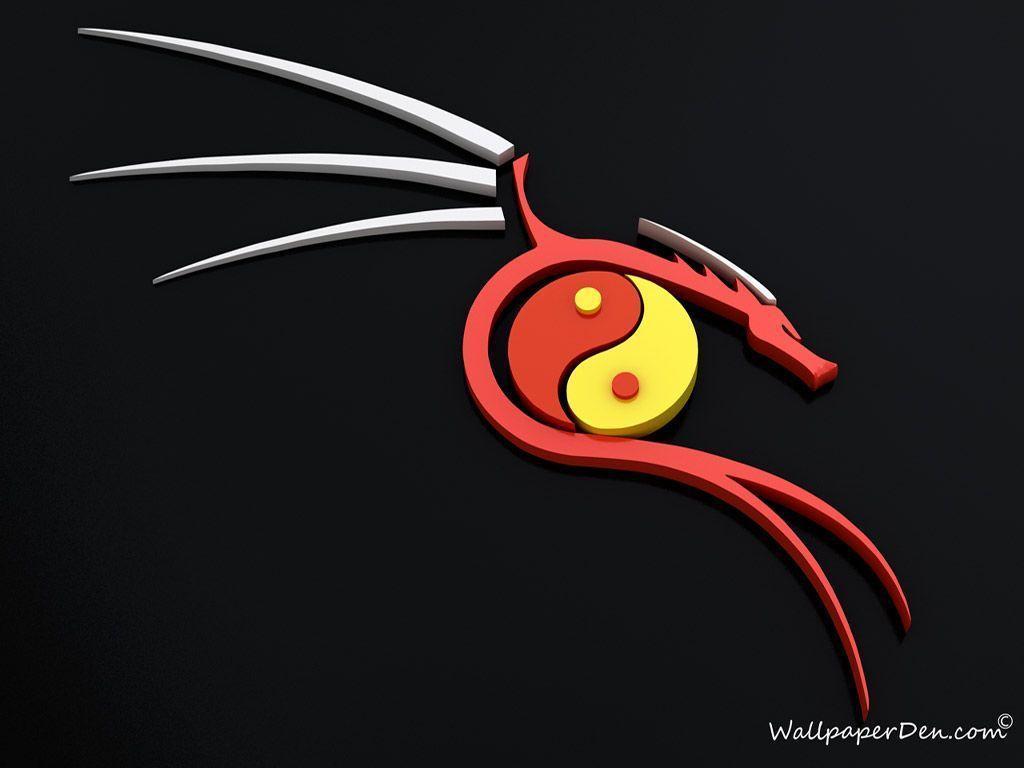 3D Yin Yang Dragon Background Wallpaper. Dragon Background Wallpaper