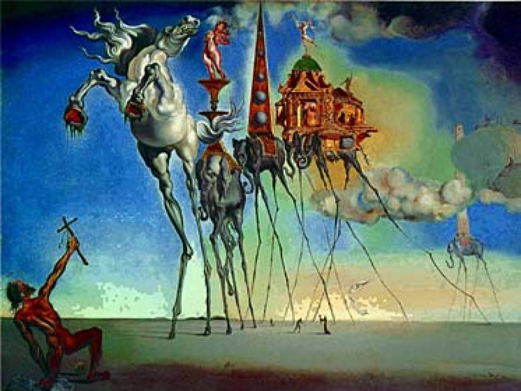 Salvador Dali Wallpaper Elephants