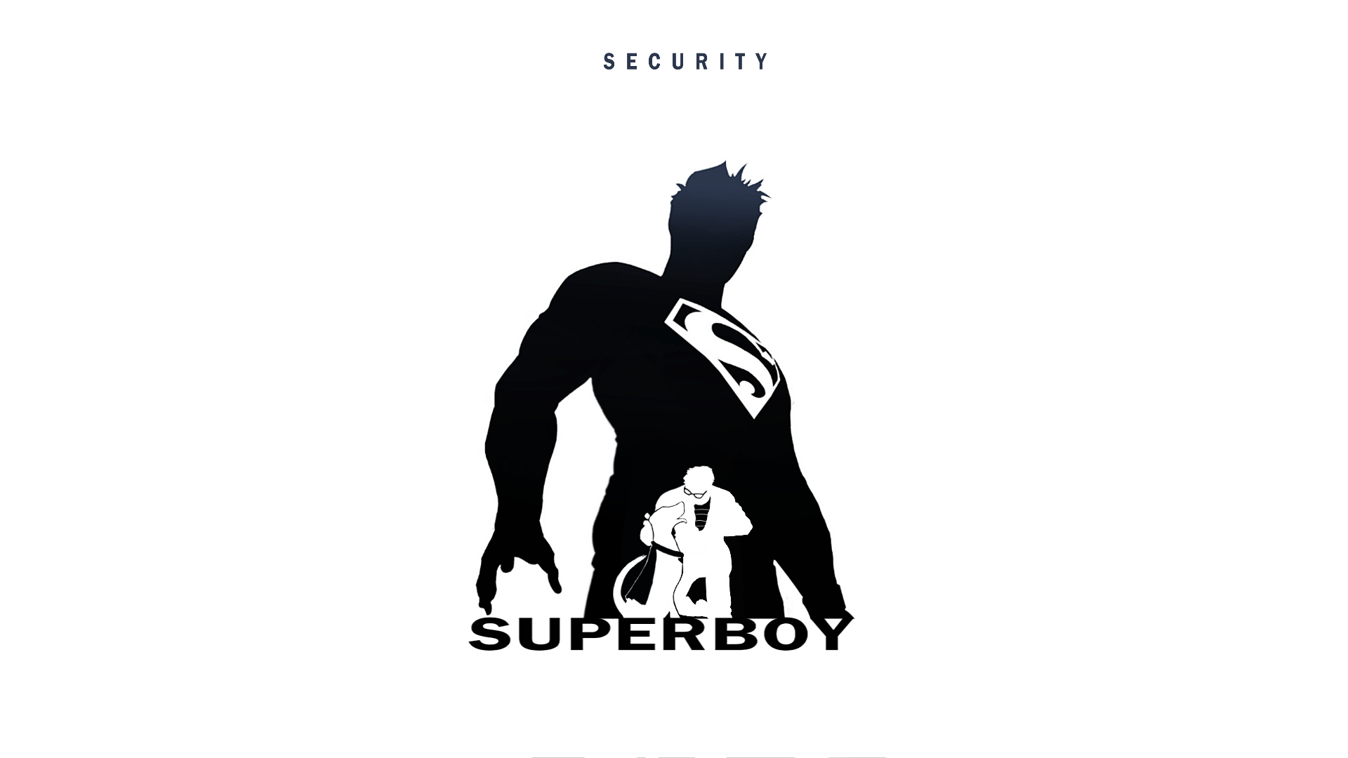 Wallpaper For > Superboy Symbol Wallpaper