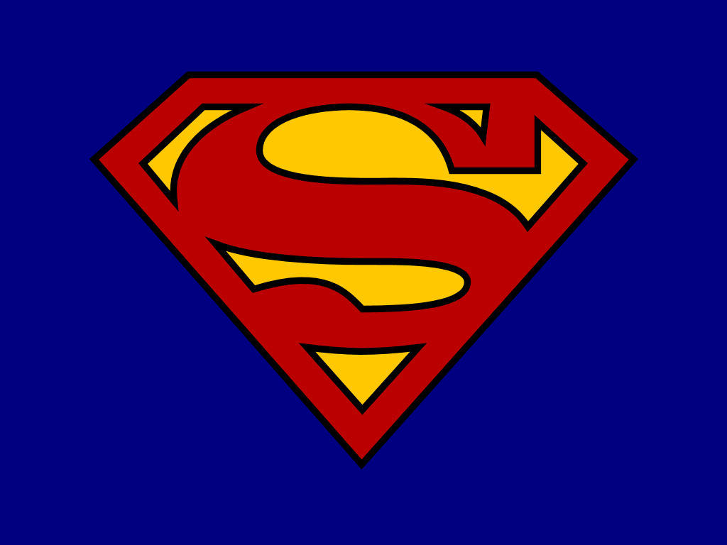 Free Printable Superman Logo Template