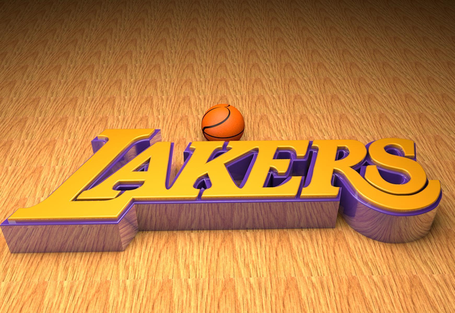 Los Angeles Lakers Logo 3D. HD Wallpaper and Download Free Wallpaper