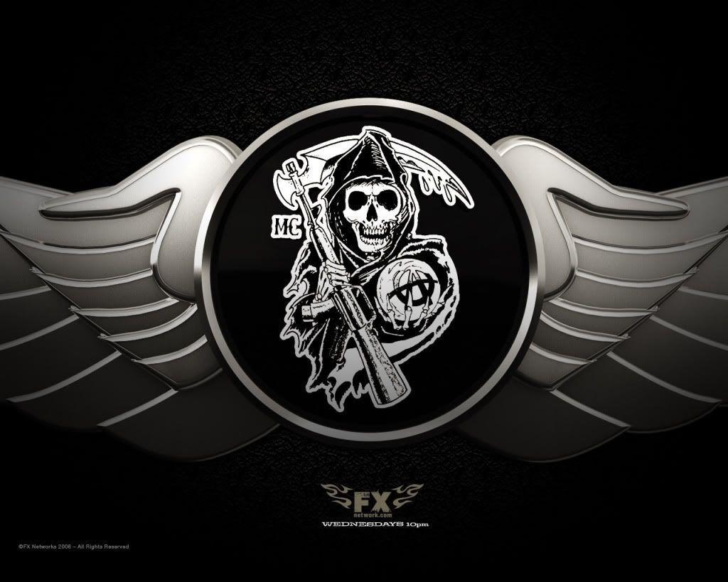 Sons Of Anarchy Logo Wallpaper Desktop Xpx Football Picture