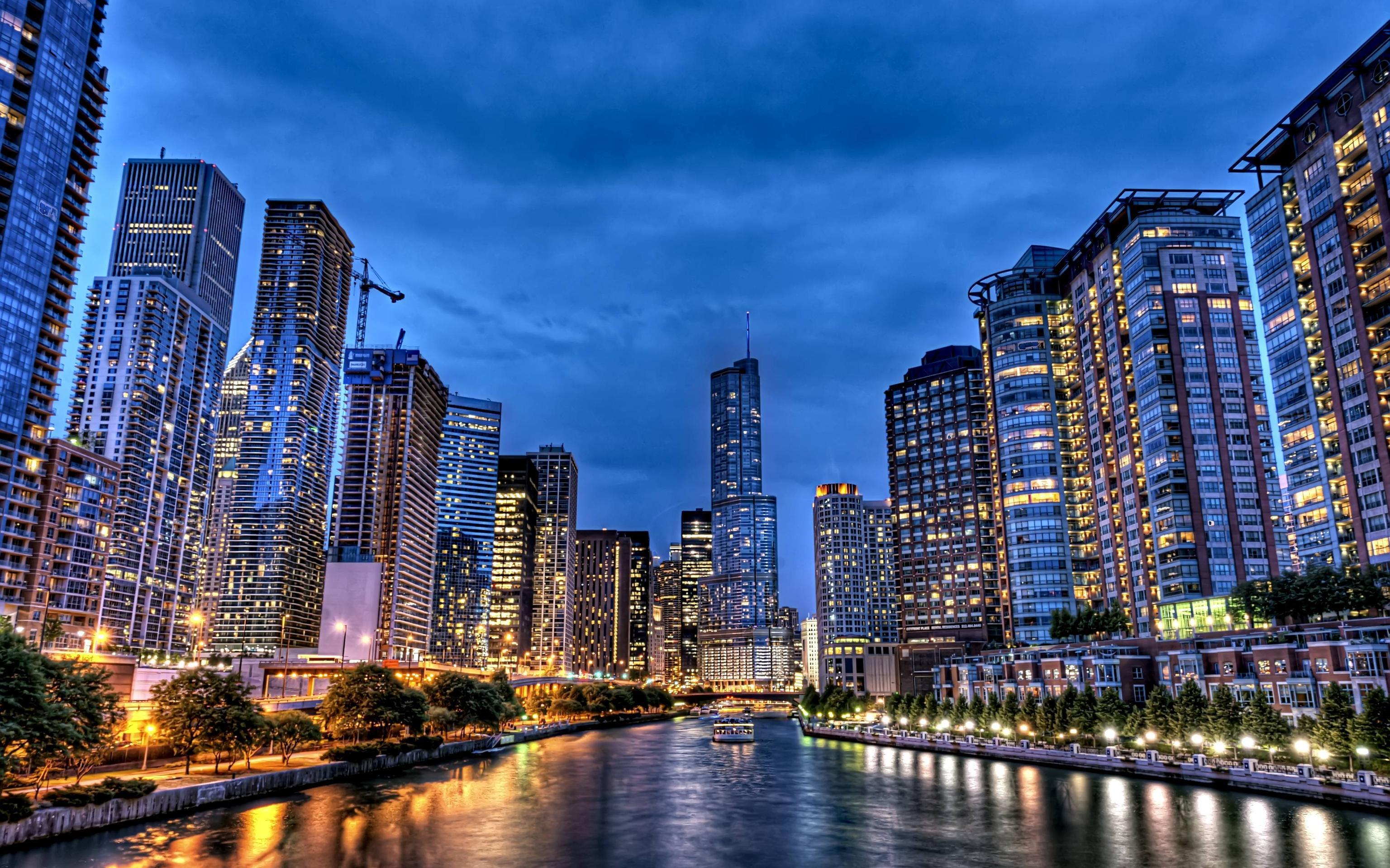 Chicago Blues, Illinois, United States of America widescreen