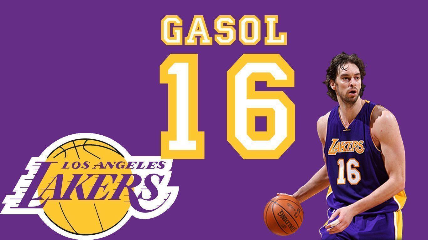 Free Download Los Angeles Lakers Pau Gasol HD For Wallpaper