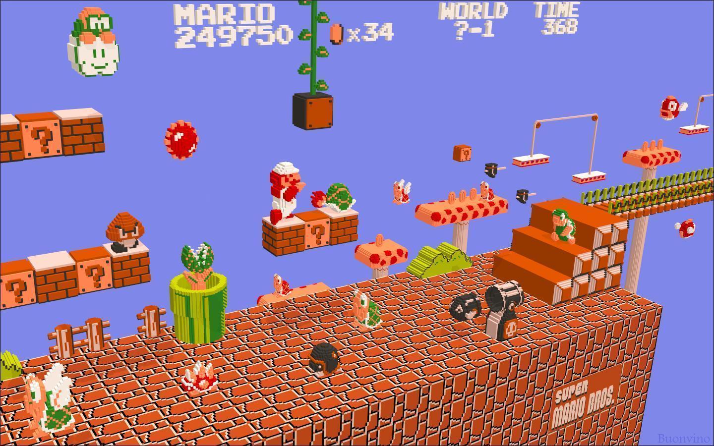 Super Mario Bros HD Wallpaper