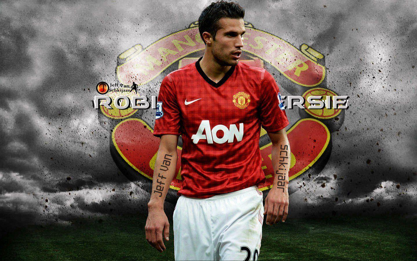 Robin Van Persie HD Wallpaper Manchester United