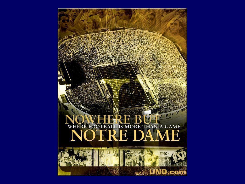 Notre Dame Wallpaper.COM of Notre Dame Official