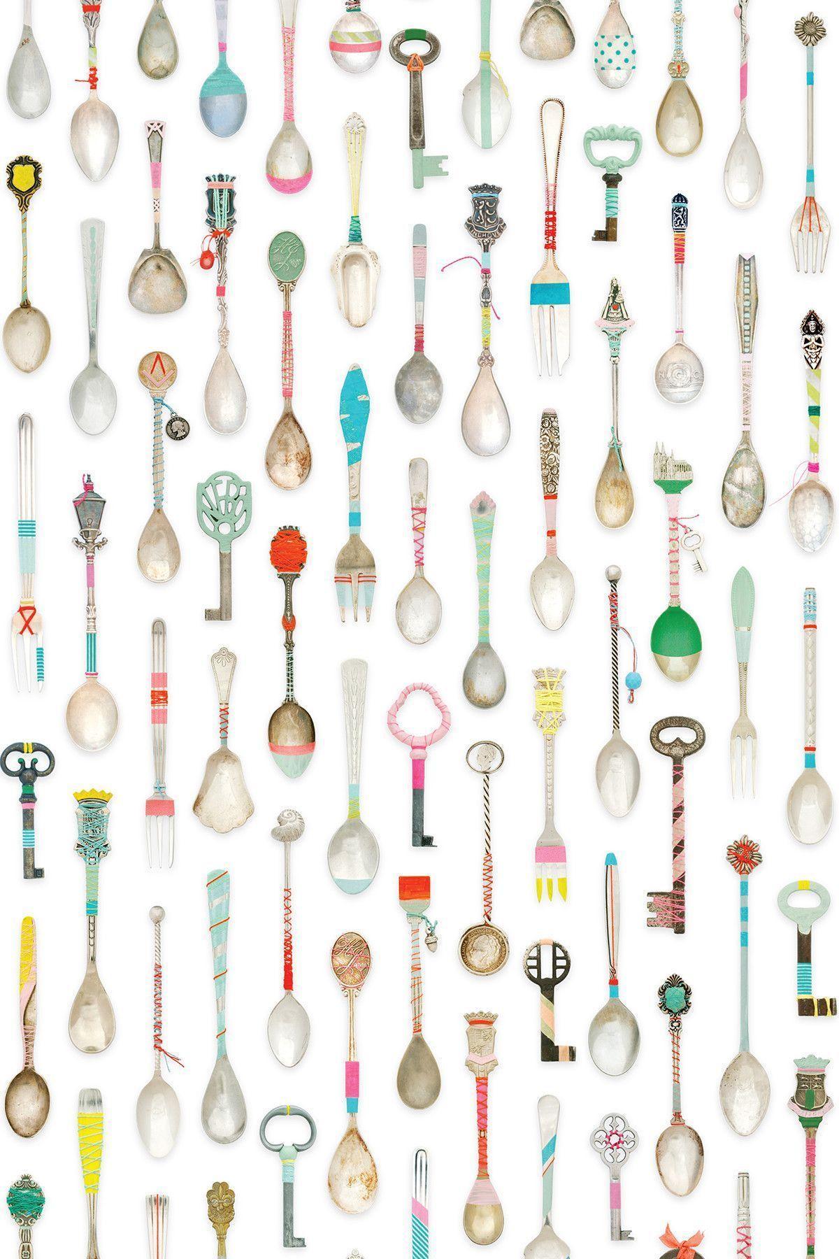 Teaspoons Wallpaper
