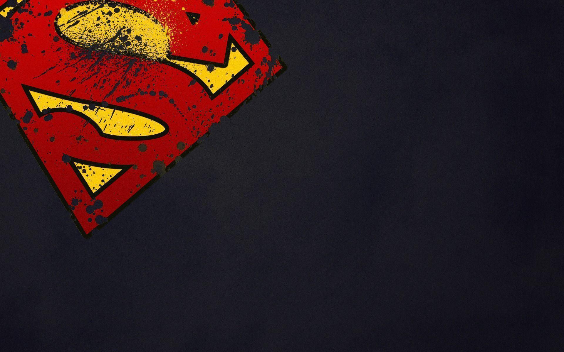Superman logo desktop wallpaper