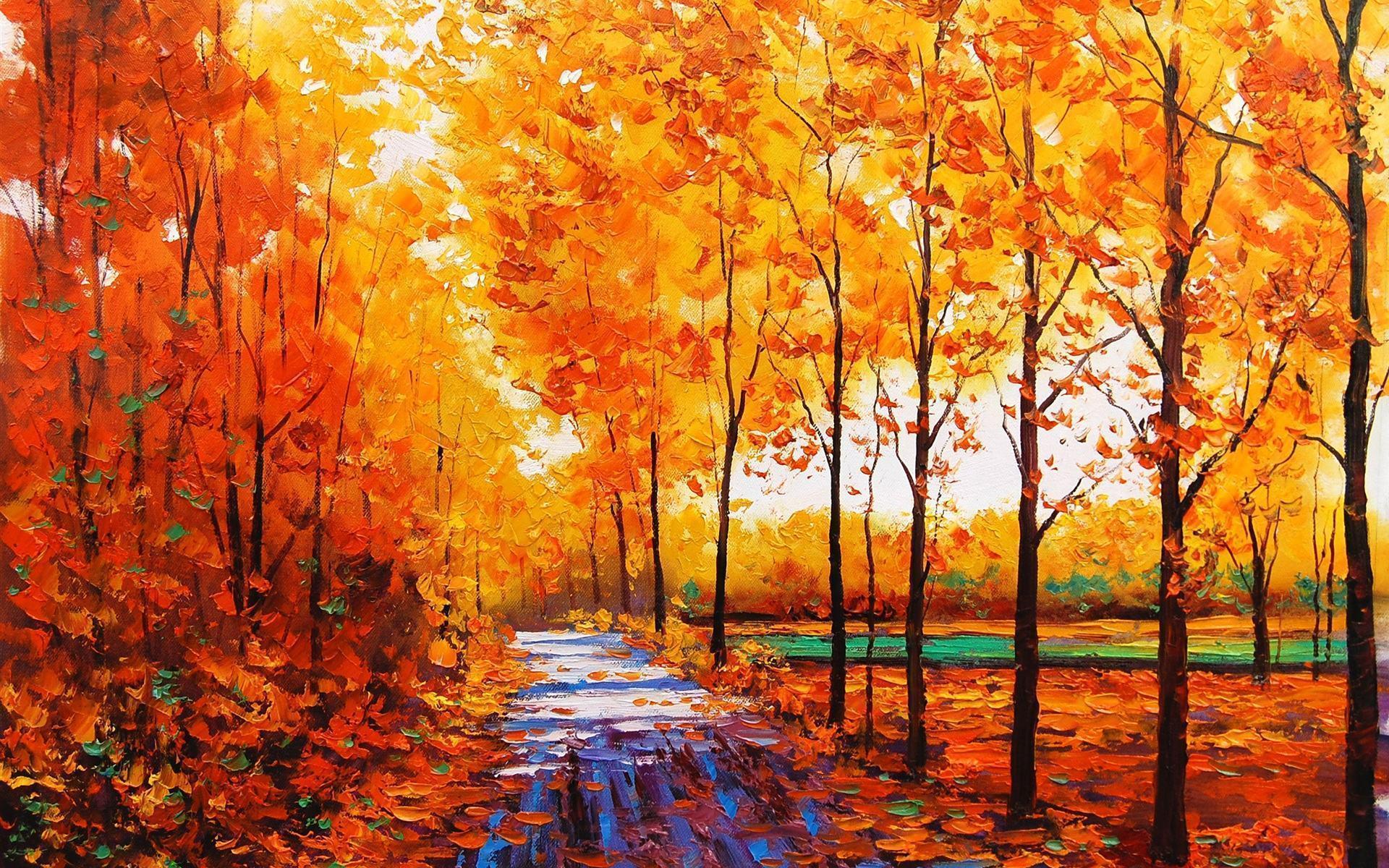 Autumn Wallpaper Background free Autumn Art Wallpape