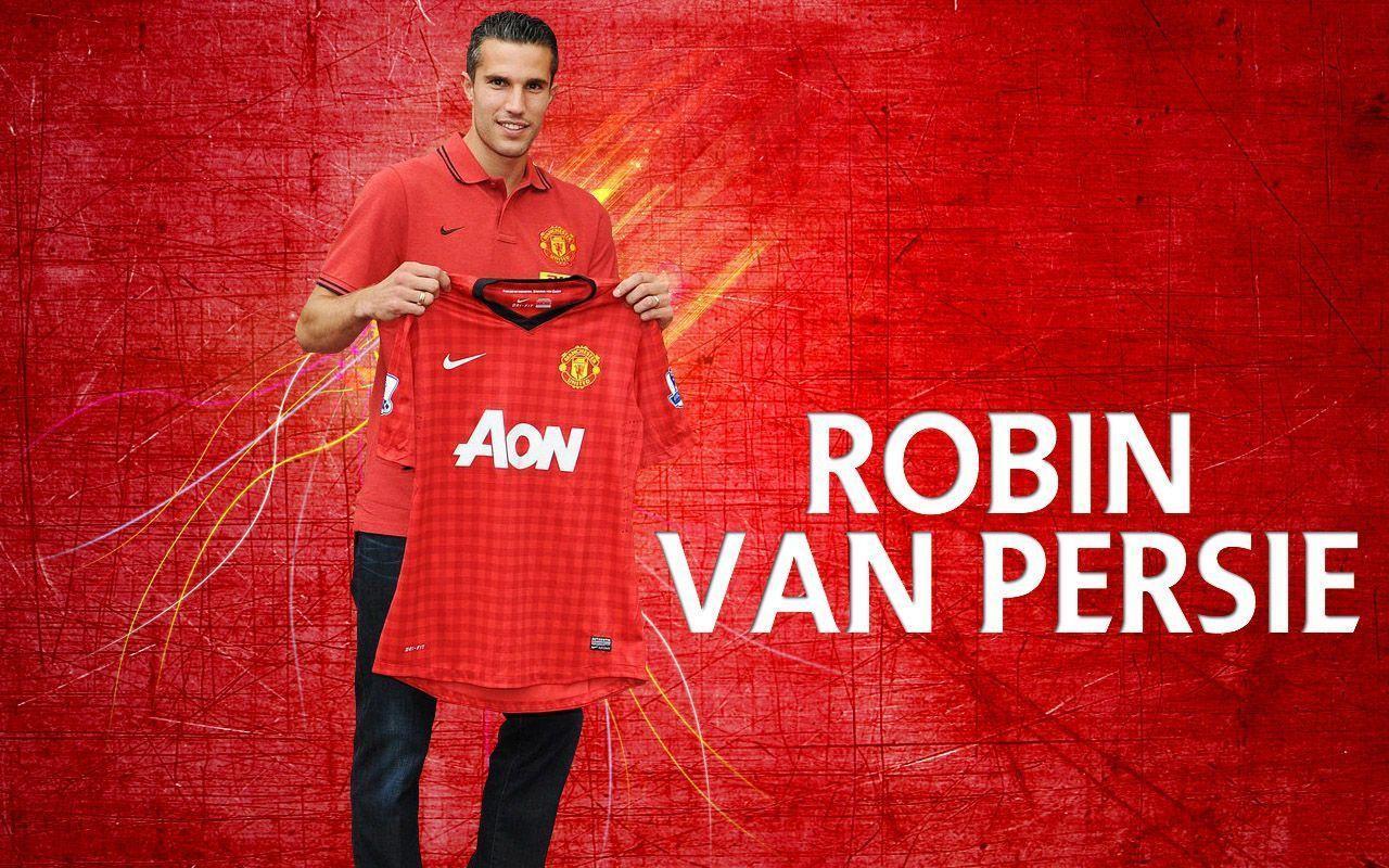 Robin van Persie Man United wallpaper