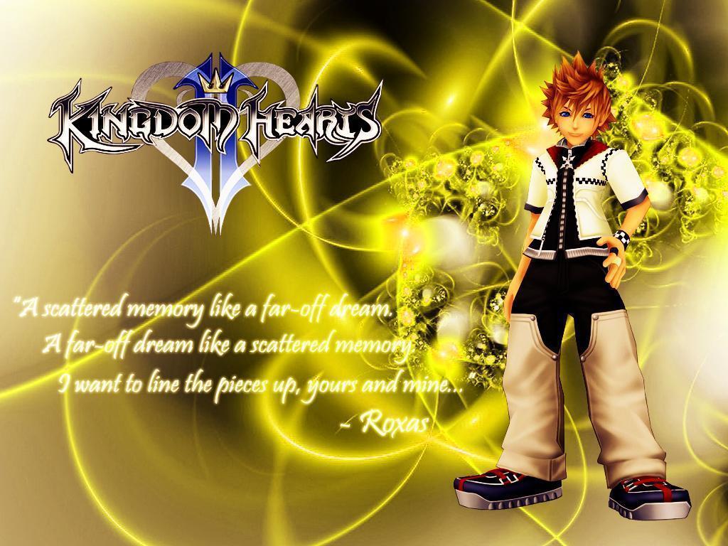 Wallpaper For > Kingdom Hearts 2 Roxas Wallpaper