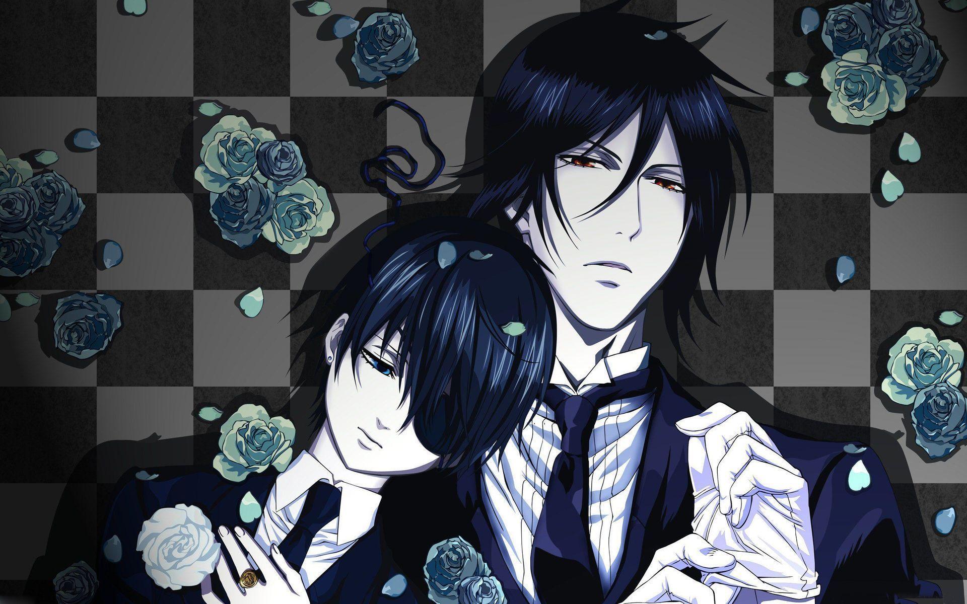 Black deals butler wallpaper