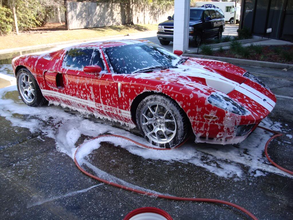Ford GT Full Paint Correction Service