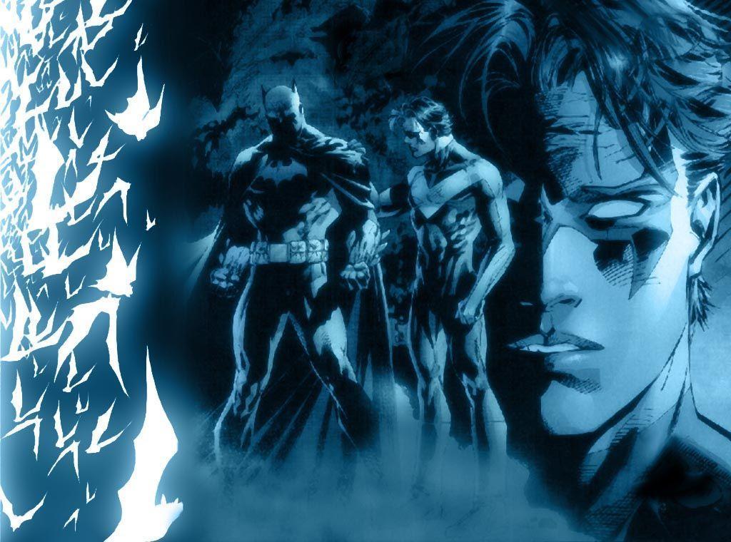 Batman And Nightwing Wallpaper Image & Picture
