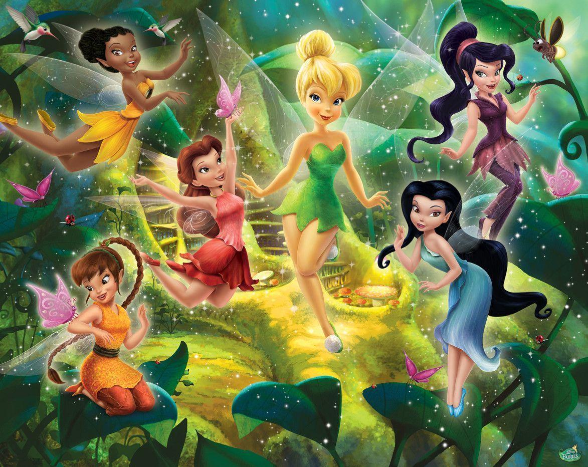 Disney Fairies by Walltastic, Wallpaper Direct