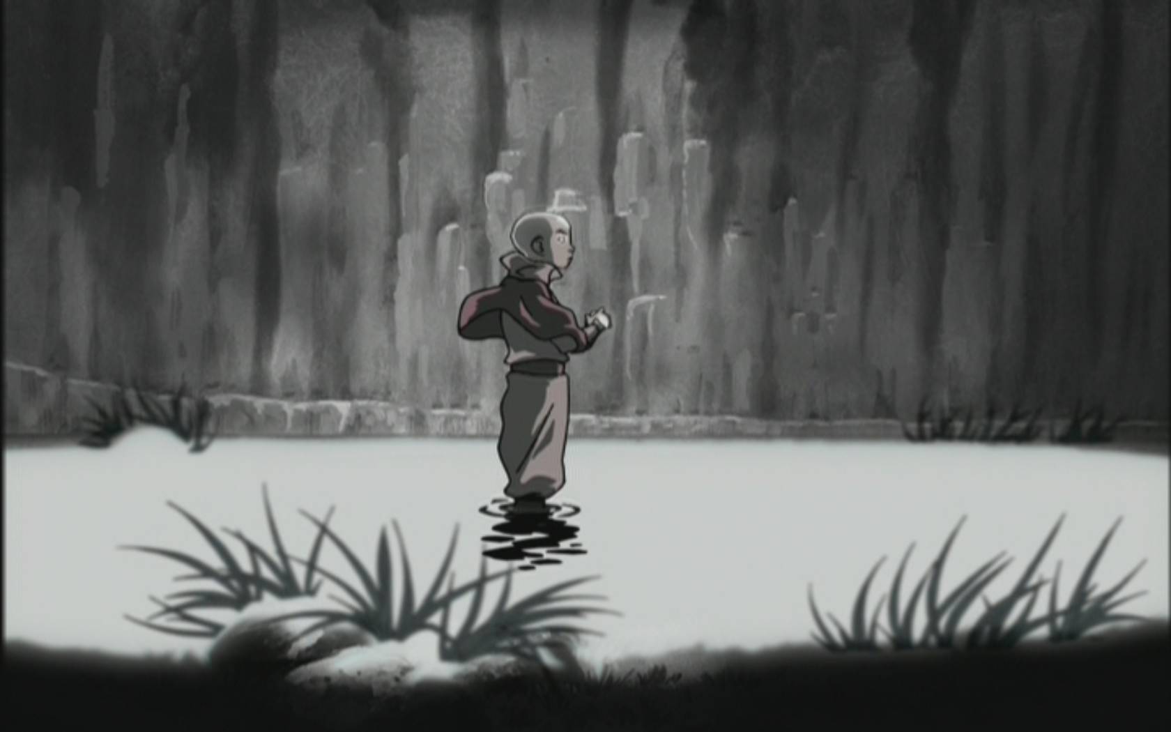 BW Avatar The Last Airbender Wallpaper