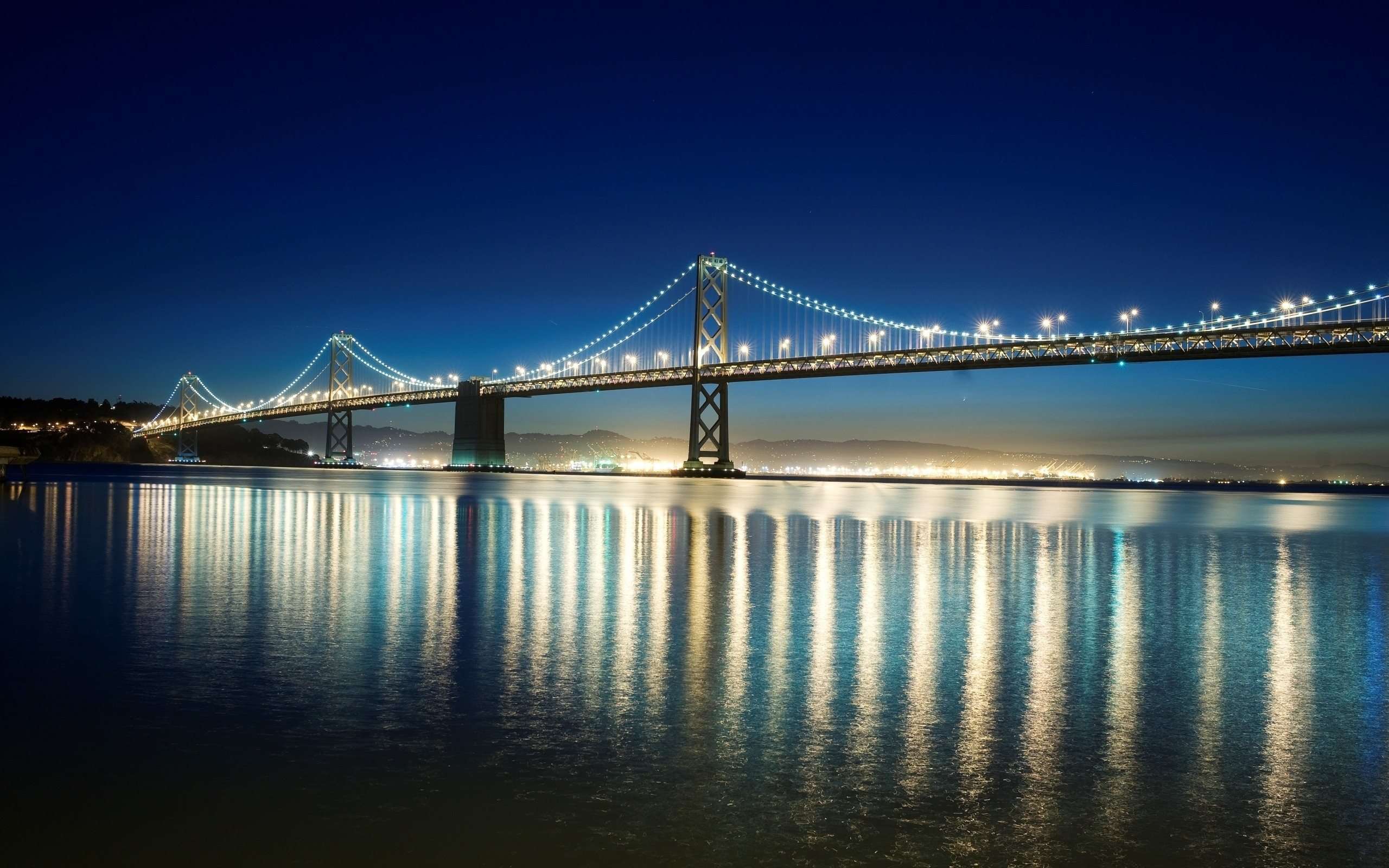 Bay Bridge in San Francisco Wallpaper. HD Wallpaper