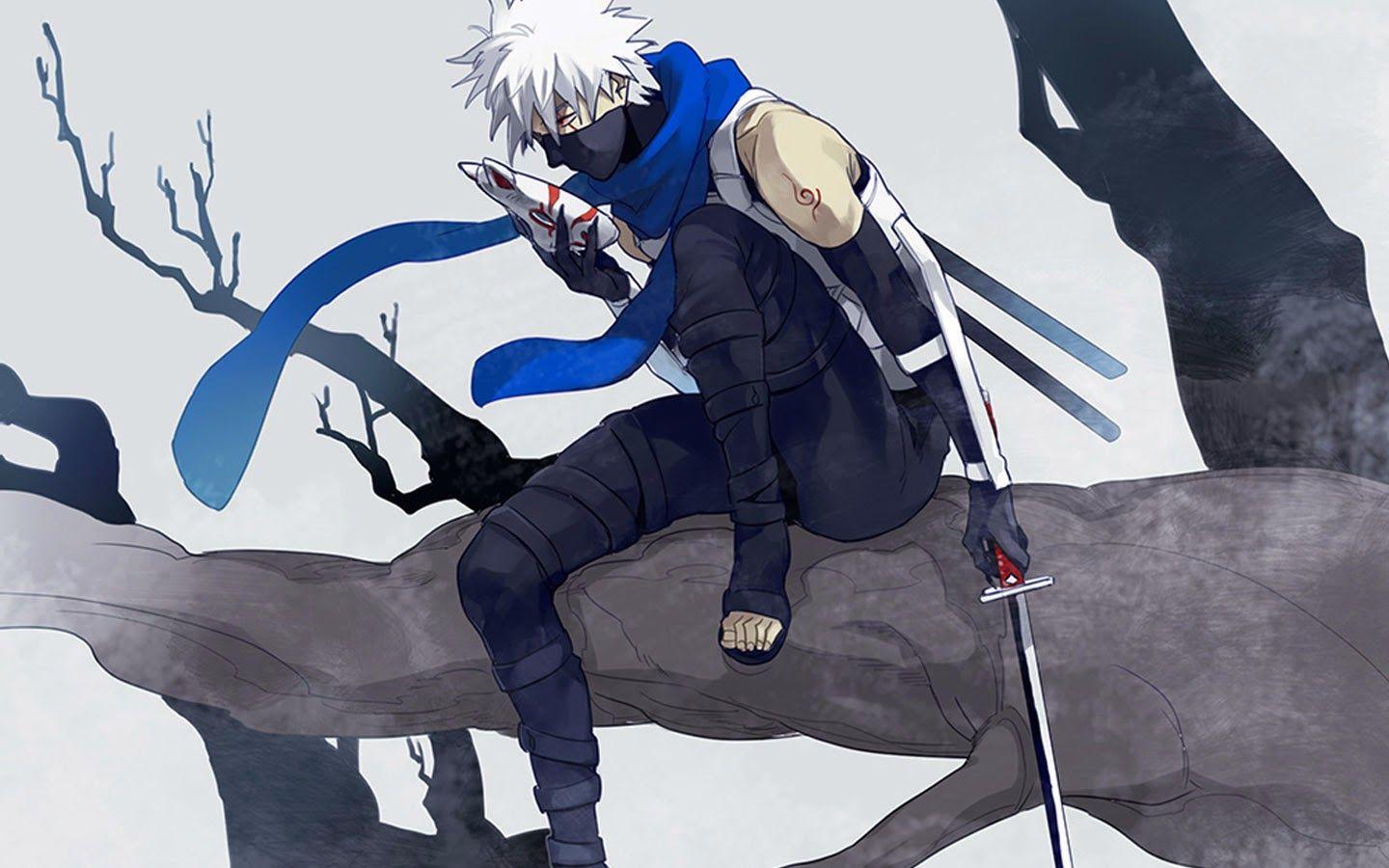 Wallpaper For > Anbu Kakashi Wallpaper