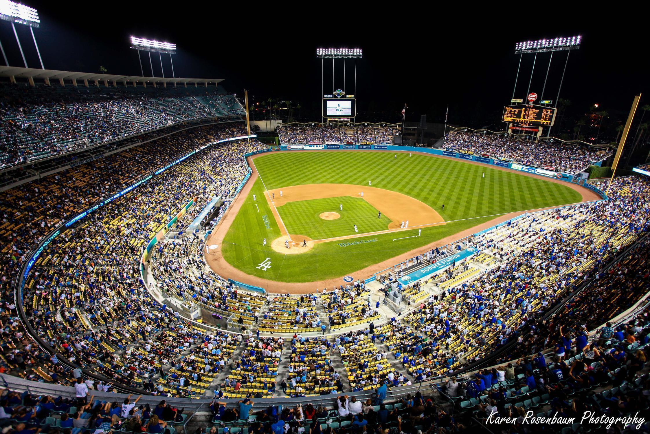 Dodgers Stadium Wallpapers - Wallpaper Cave