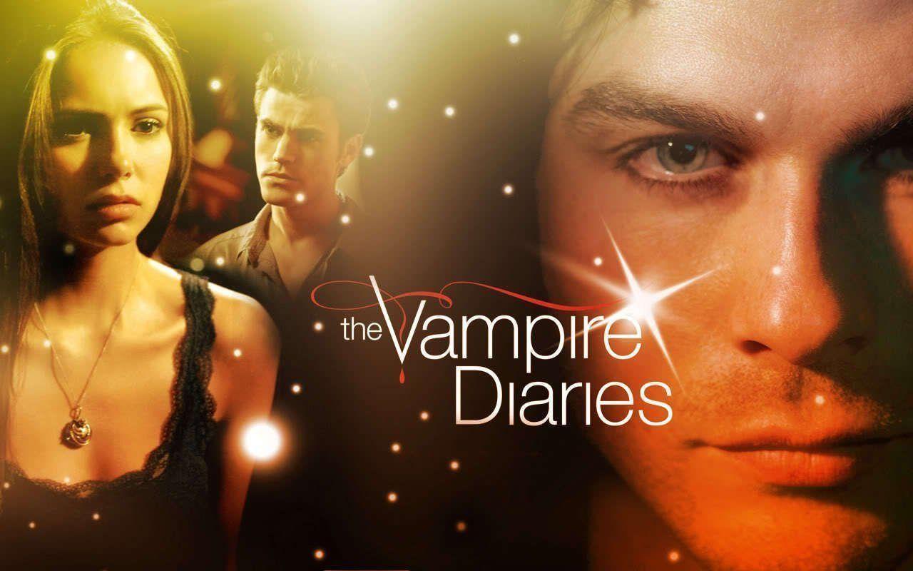Damon and Elena Wallpaper Vampire Diaries TV Show Wallpaper