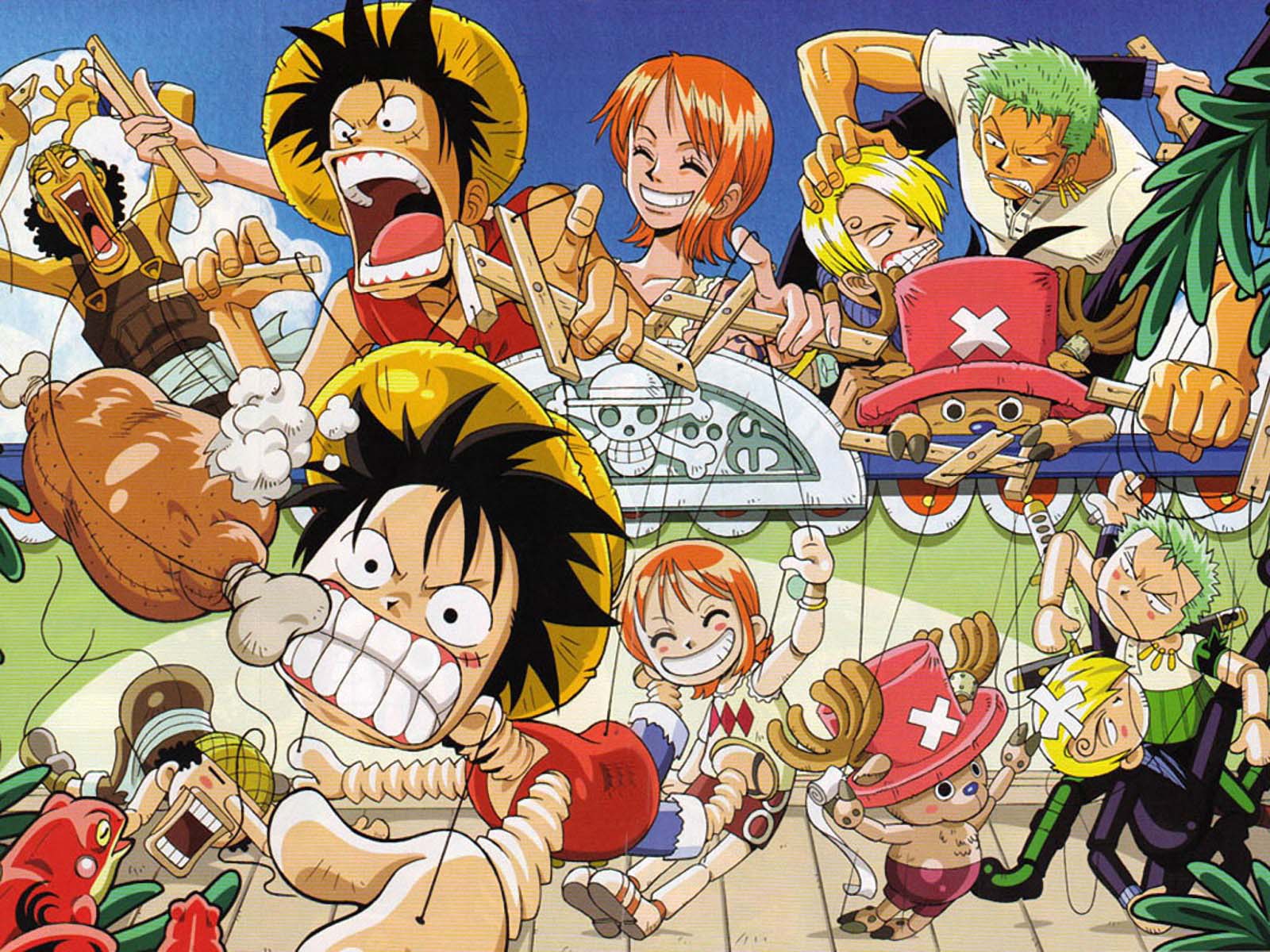 Image For > One Piece Straw Hat Crew Wallpapers