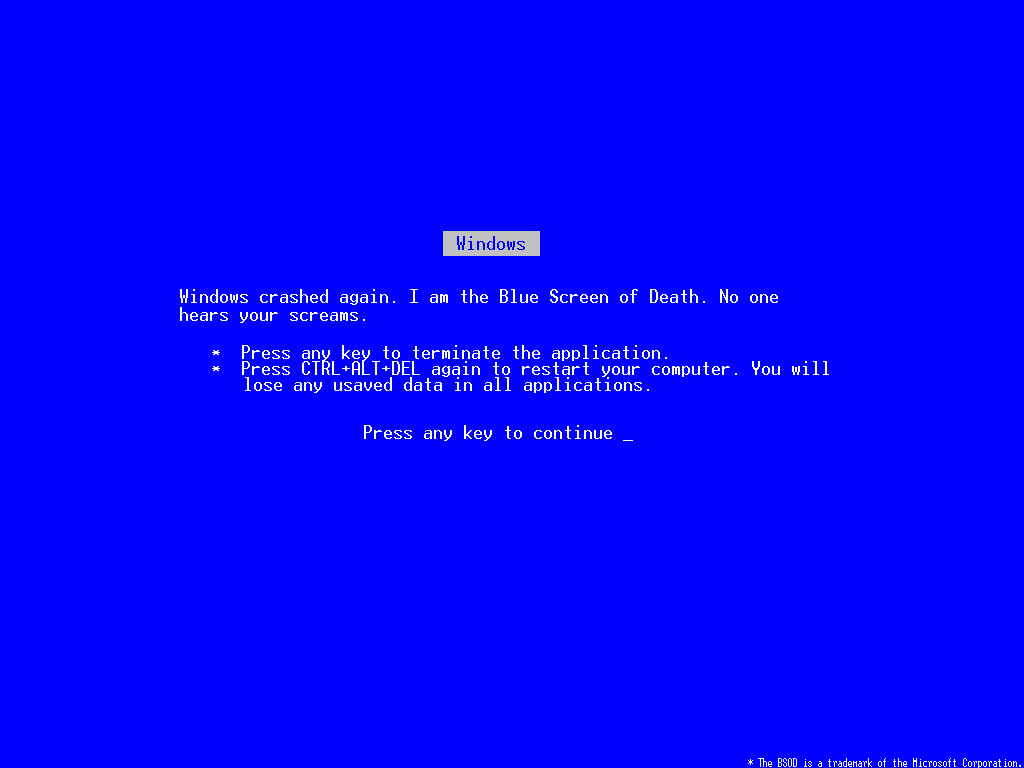 Blue Screen Of Death Wallpaper Wide 4 Cool. Wallpaperiz