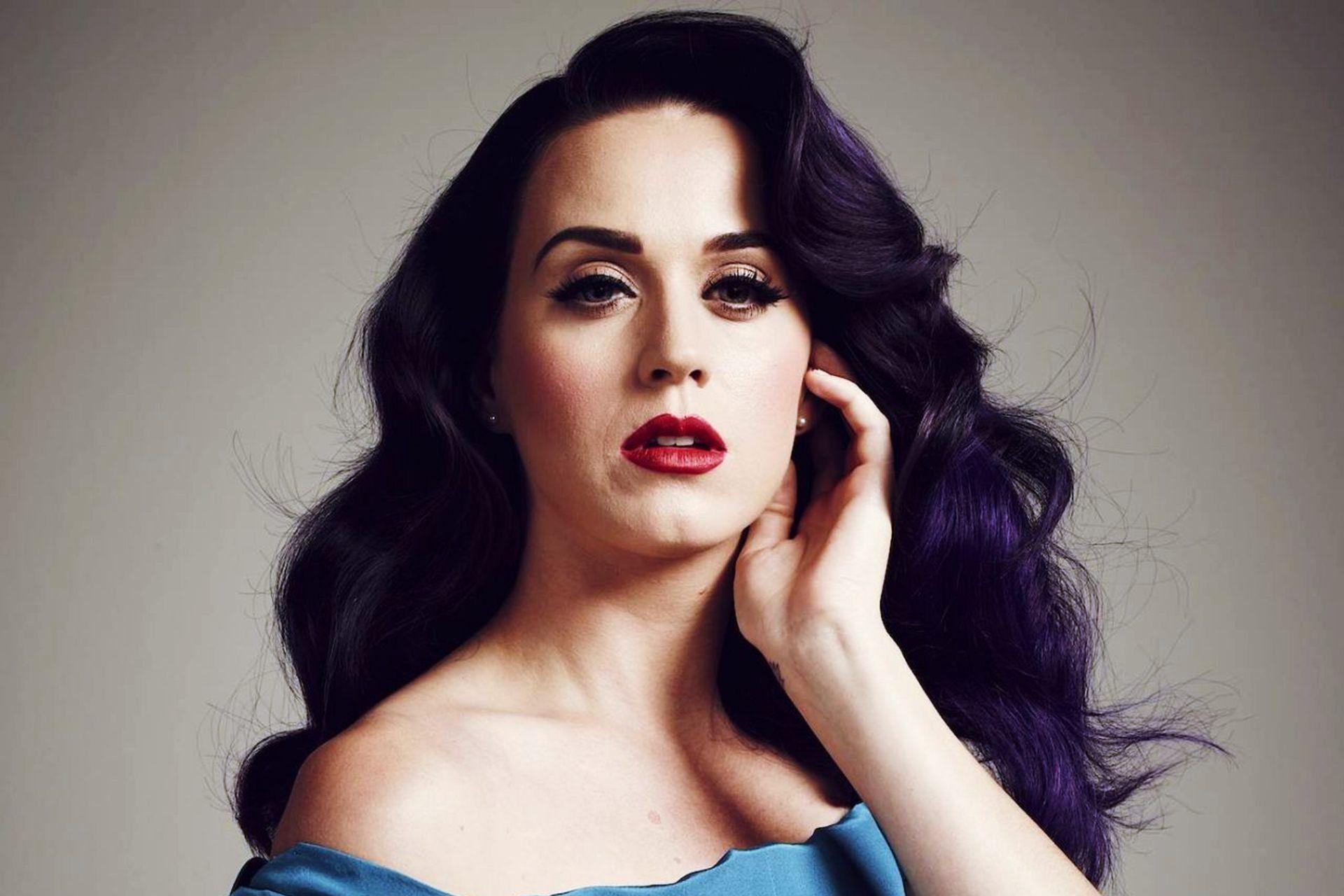 Katy Perry Photohoot Red Lips Wallpaper katy perry wallpaper HD