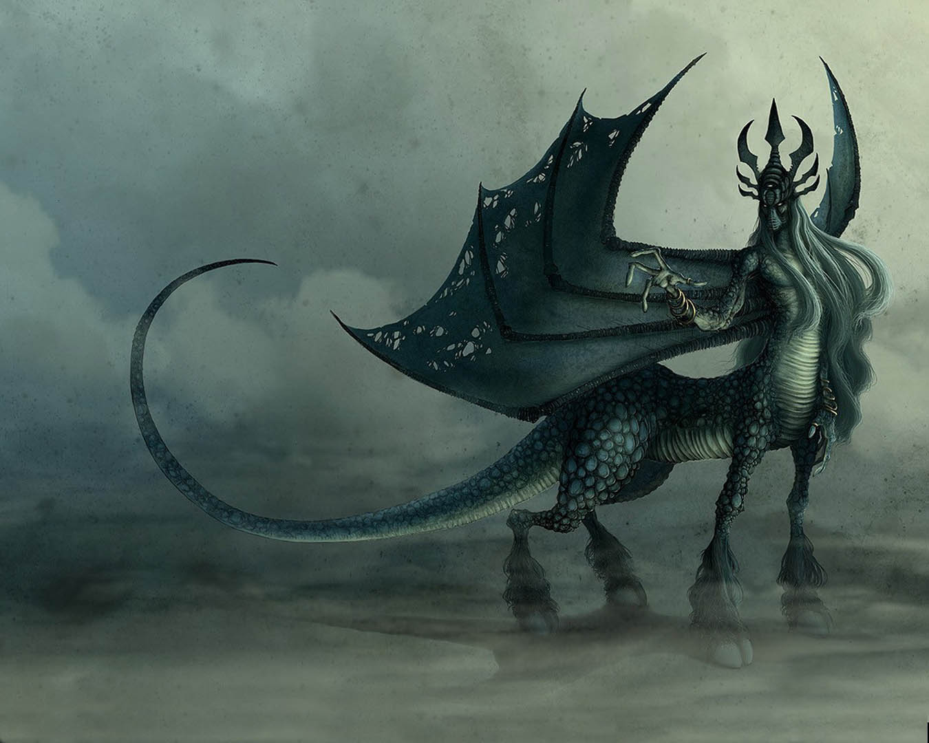 Demonic Centaur Monsters Wallpaper Image