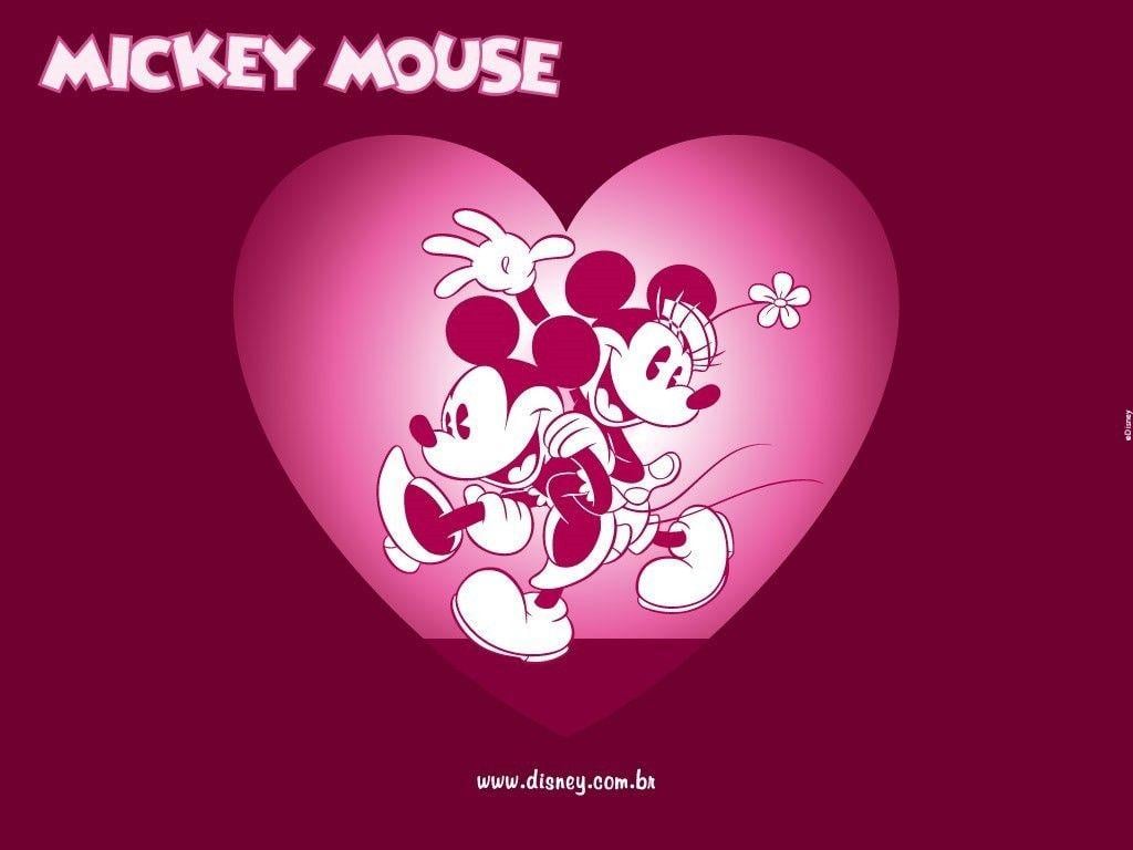 Mickey and Minnie love on Pinterest