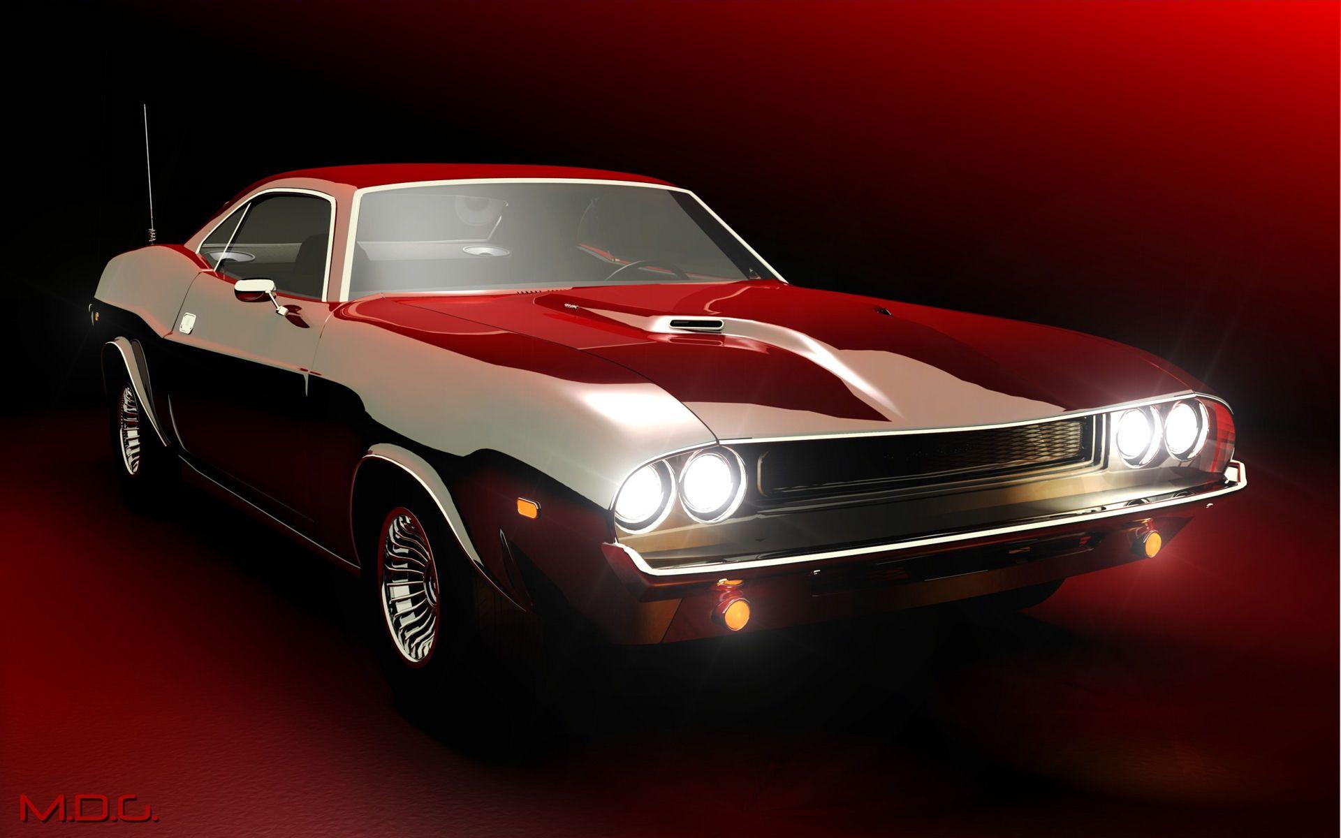 old car muscle car modified 13 desktop HD wide background