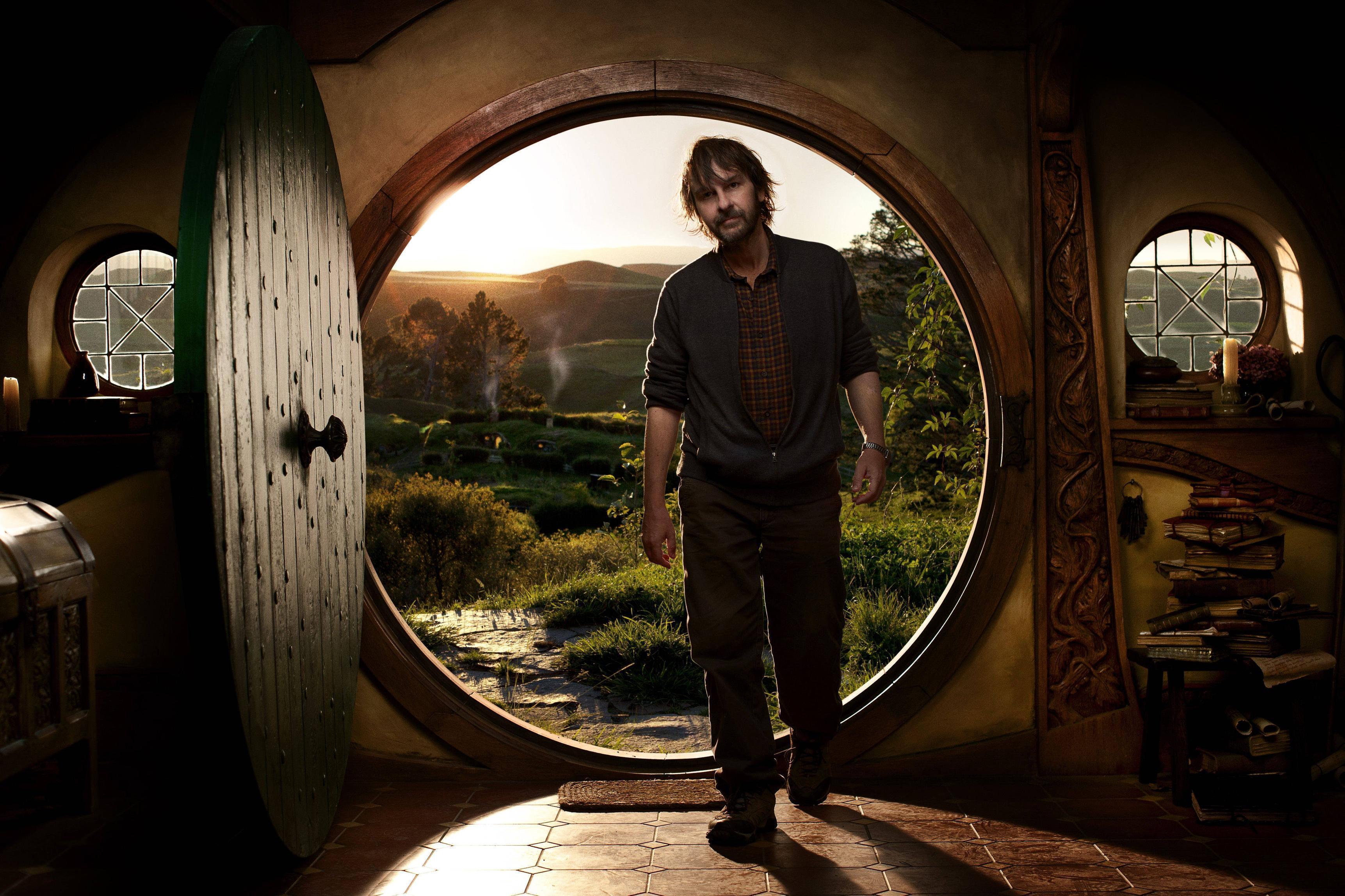 Download wallpaper Peter Jackson, director, Shooting, The Hobbit