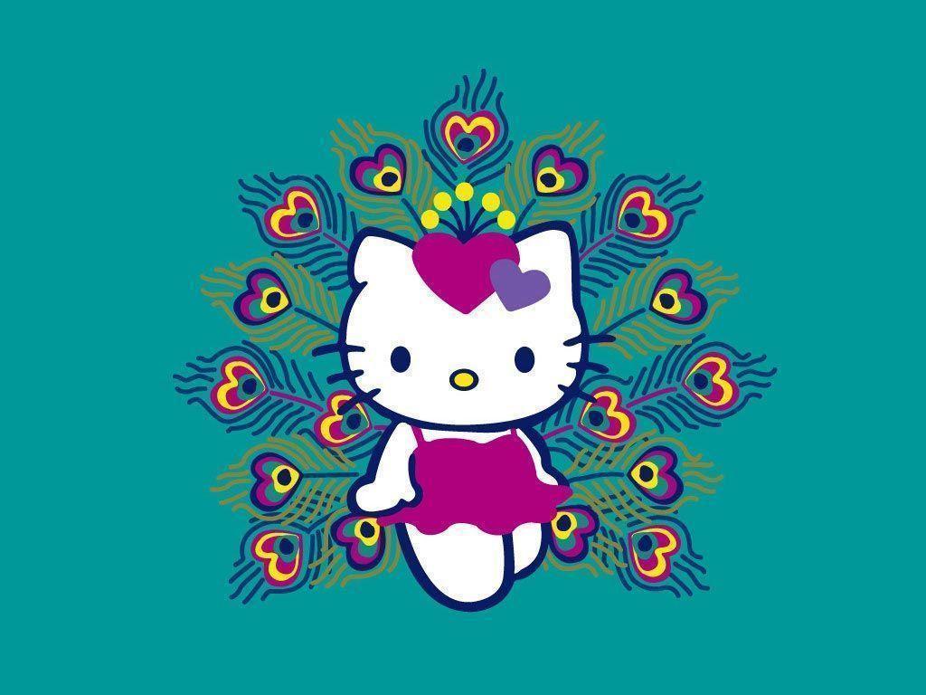 Wallpaper For > Nerd Hello Kitty Wallpaper Desktop