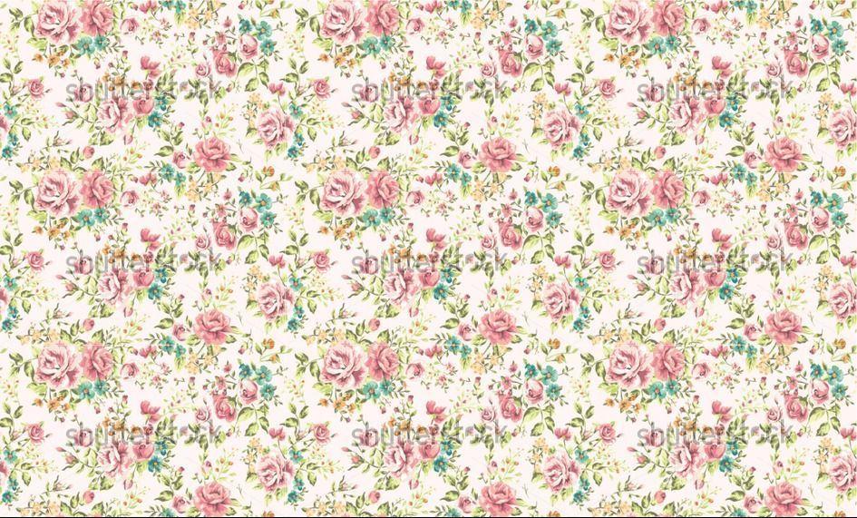 Flowers For > Vintage Flower Pattern Wallpapers