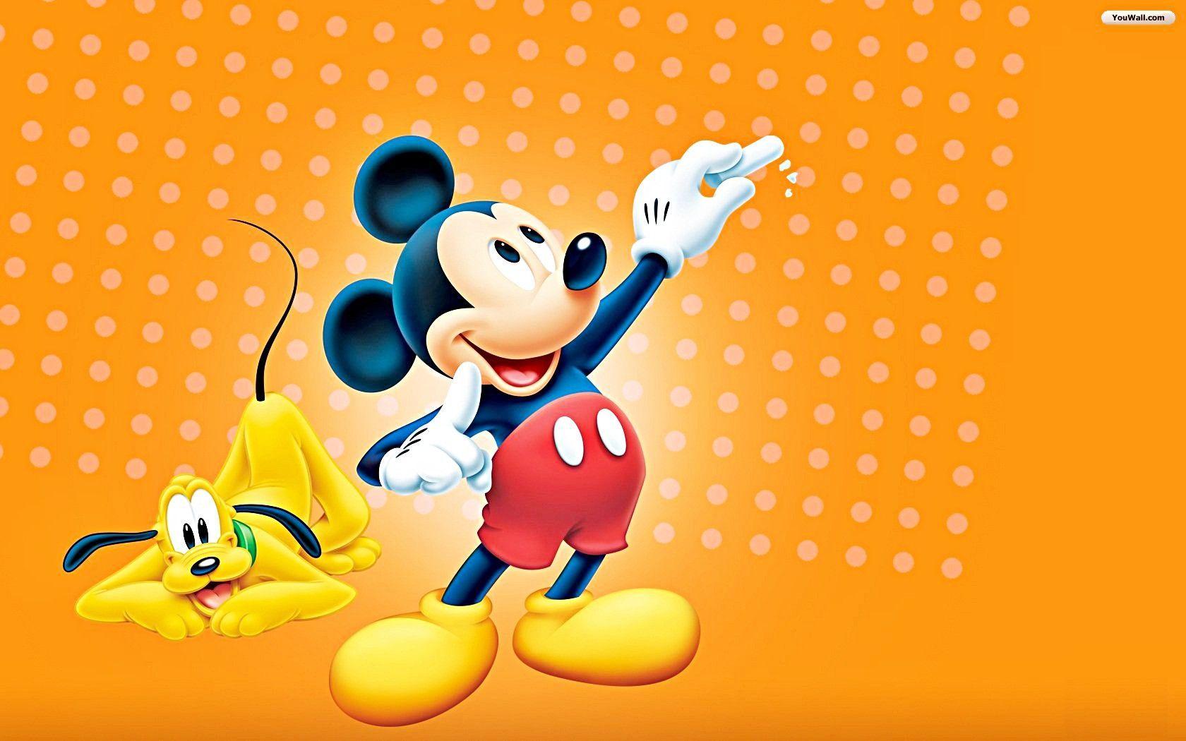 Mickey And Pluto Wallpaper. Mickey And Pluto Background