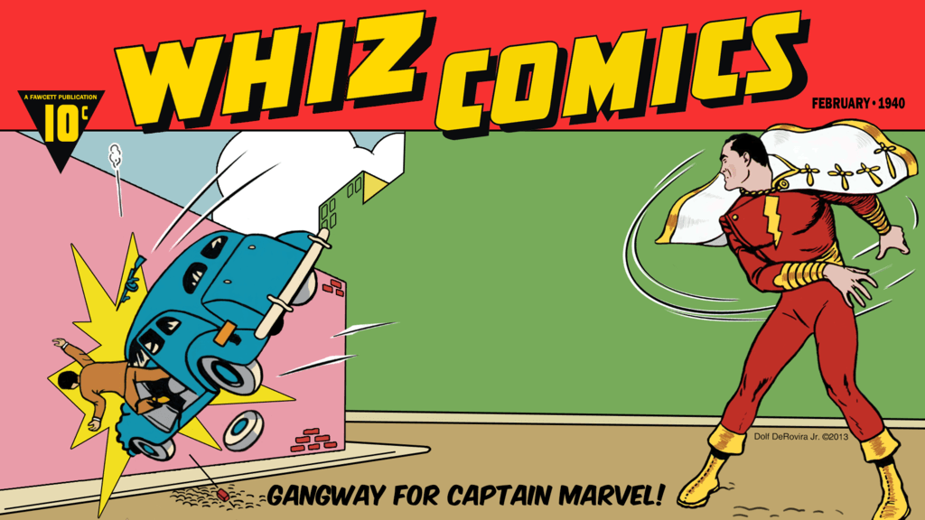 Captain Marvel Comic HD Wallpaper
