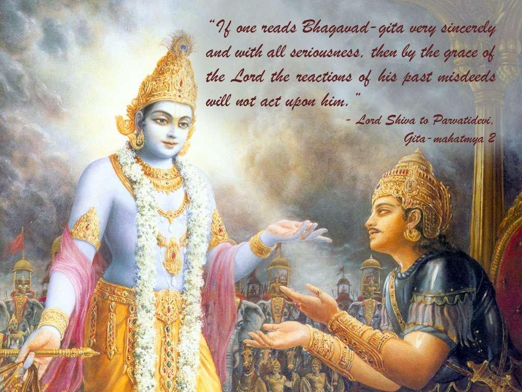 Bhagavad Gita Wallpapers Wallpaper Cave