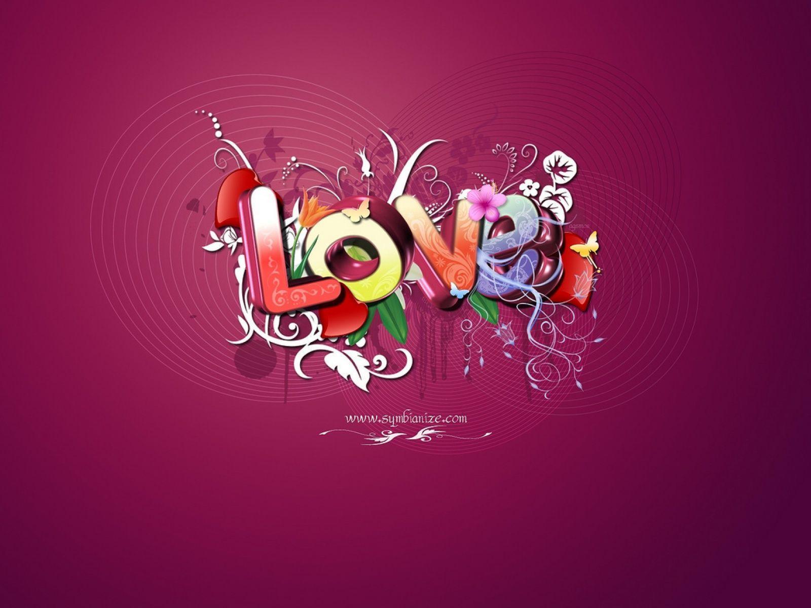 Beautiful Love Valentines Day HD Desktop Backg Wallpaper