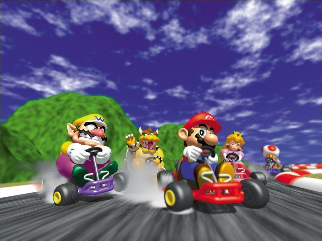 TMK. Downloads. Image. Wallpaper. Mario Kart 64