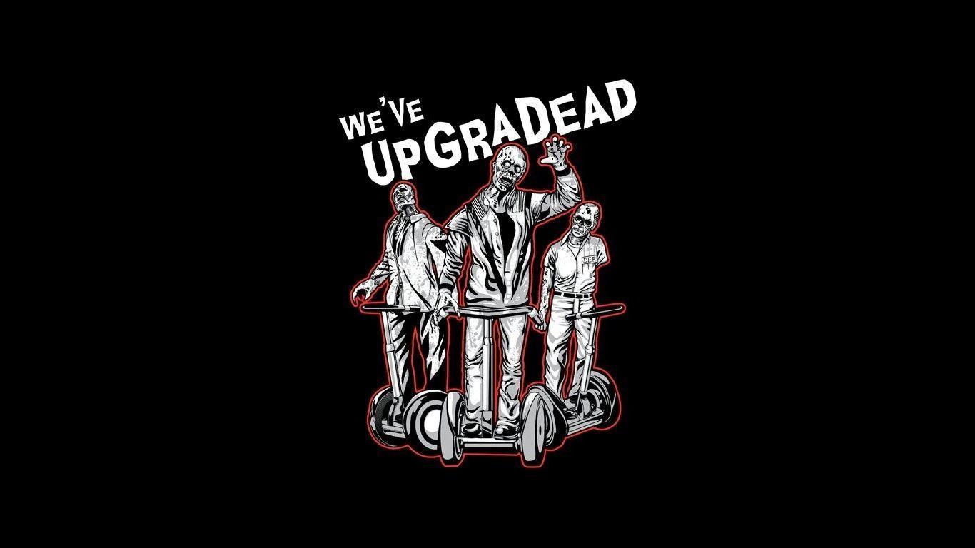 The Image of Undead Zombies Segway 1366x768 HD Wallpaper