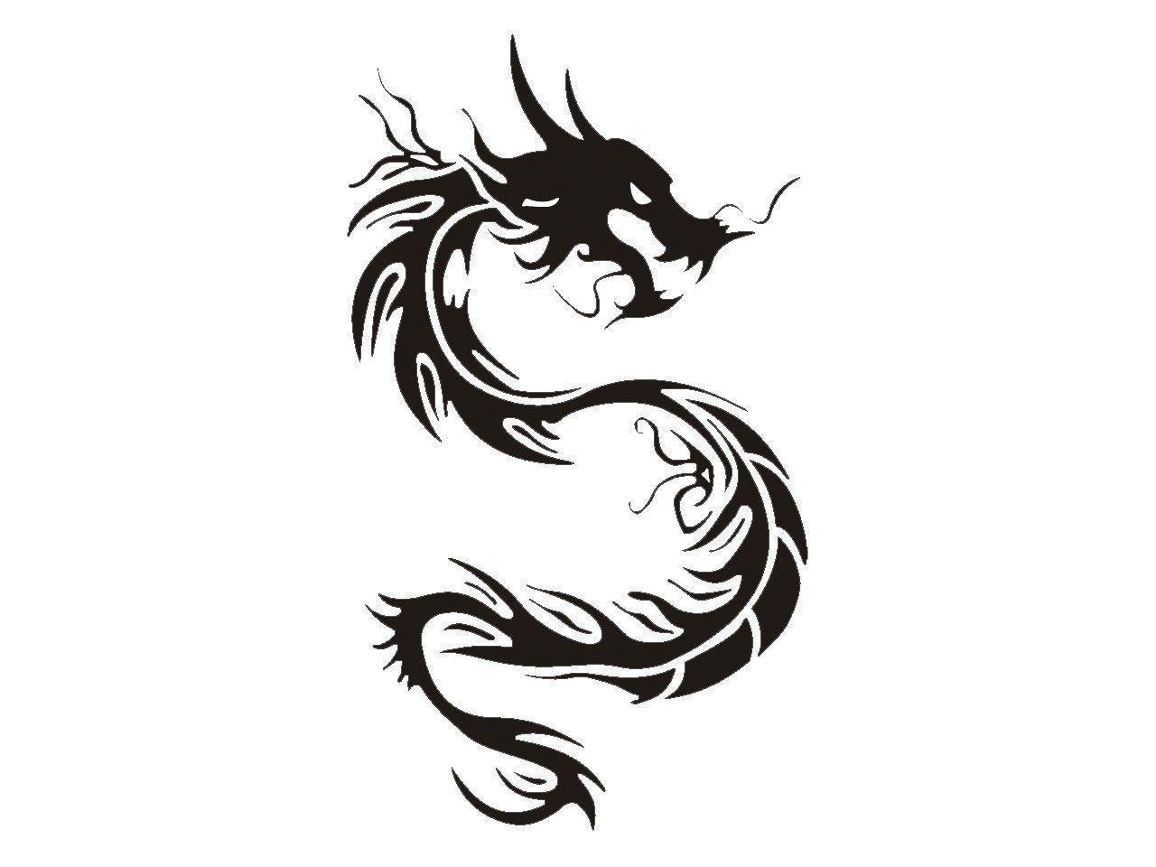 Free designs dragon tattoo wallpaper